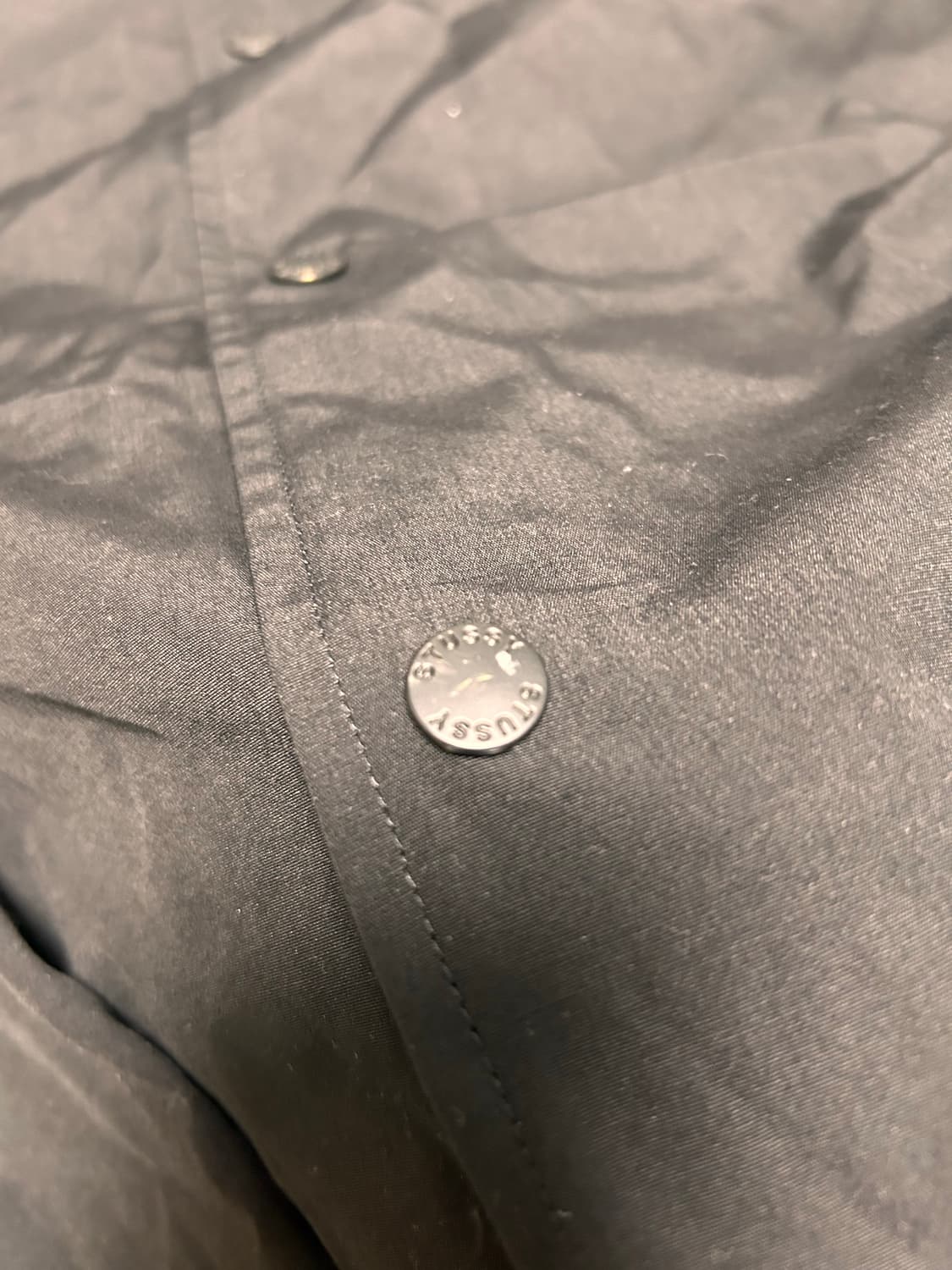 Stussy Classic Coach Jacket Black 상품이미지4