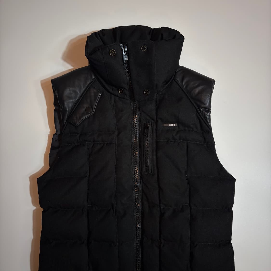 노비스 블랙 패딩 조끼 베스트 상품이미지3