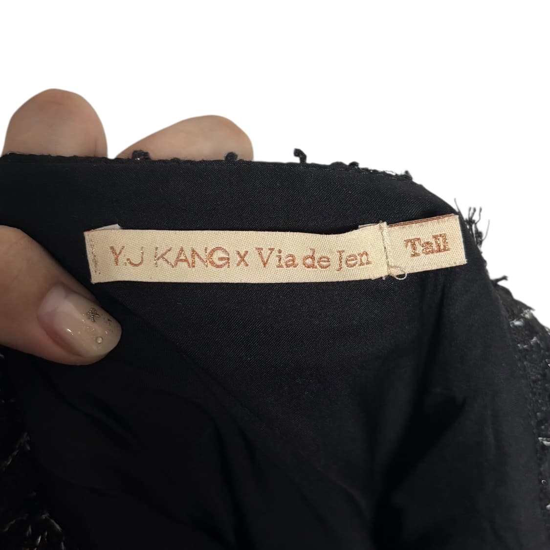 3603 yjkang 데이드리머 비아드젠 콜라보 트위드원피스 상품이미지5