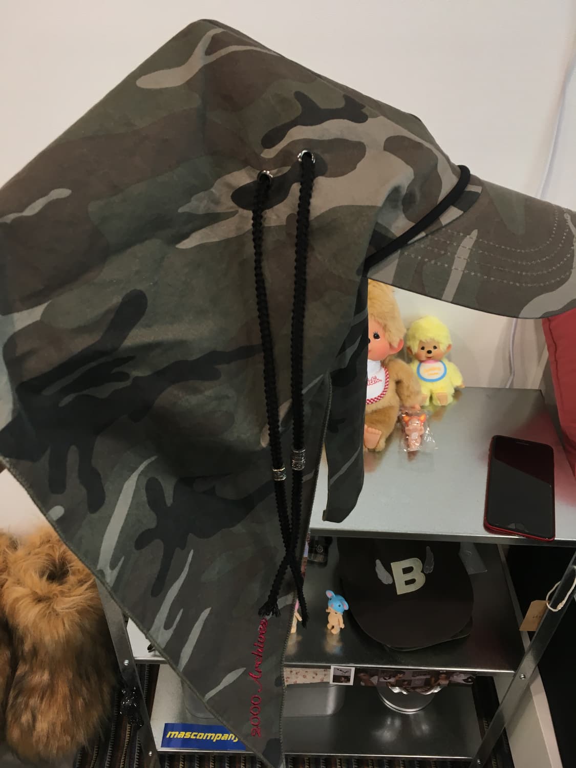 2000archivees STRAPPY SCARF CAP 상품이미지3