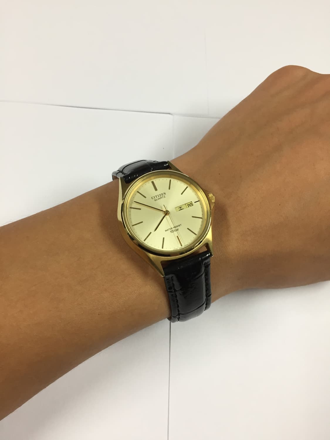 80s citizen quartz gold day-date 상품이미지6