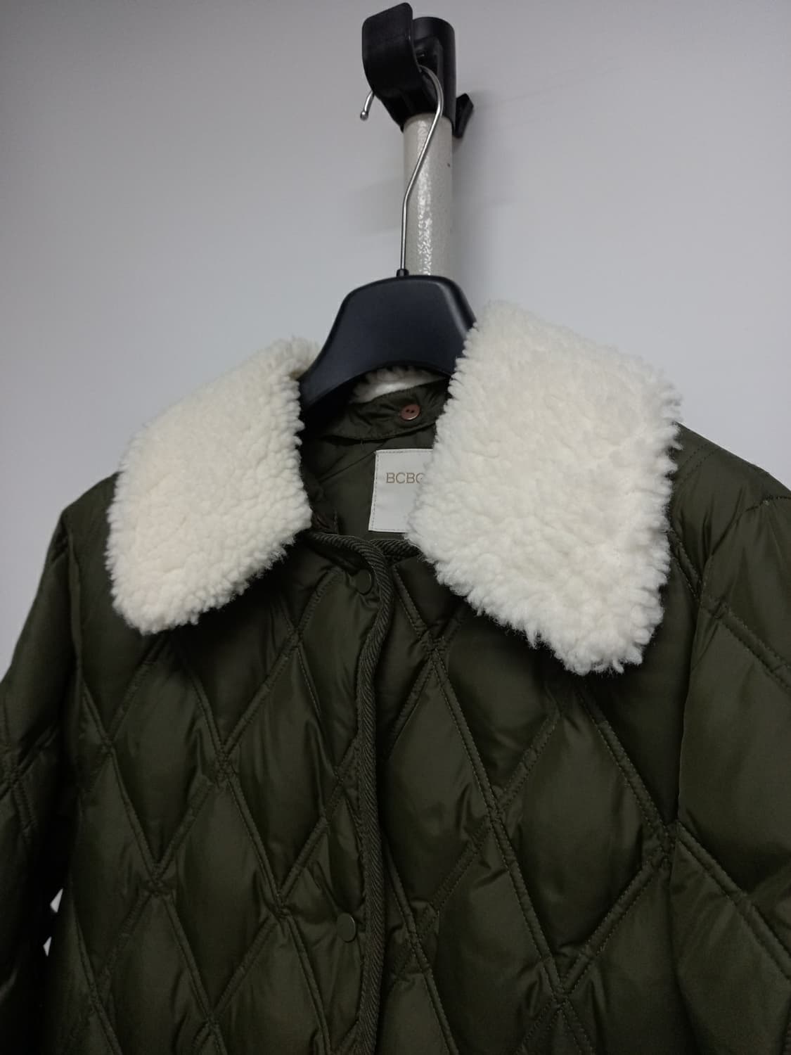 BCBG 춘추동 퀄팅 롱 패딩 55 66 상품이미지8