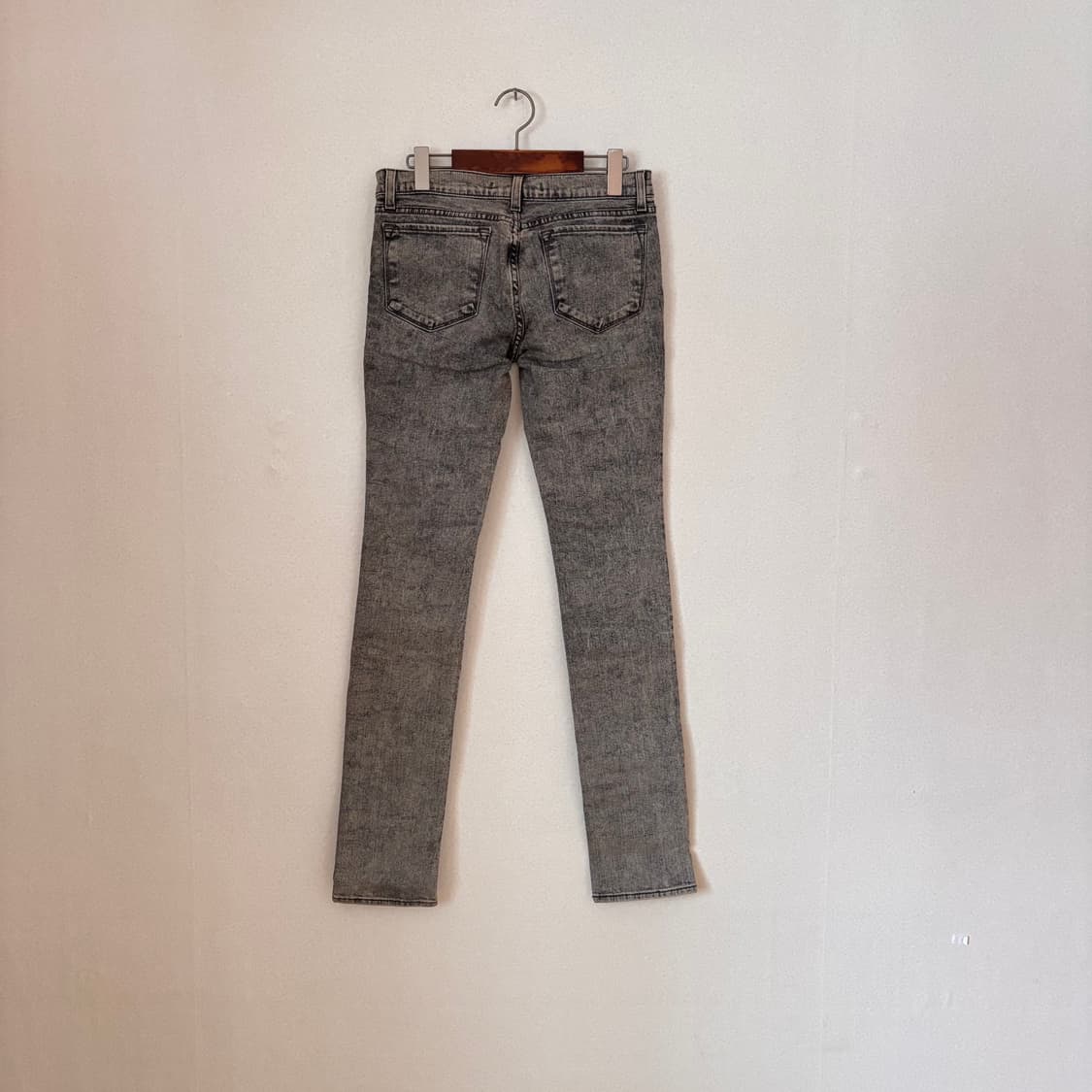 J 제이브랜드 27 그레이 워싱 데님 청바지 슬림 미국 수입 정품 상품이미지10