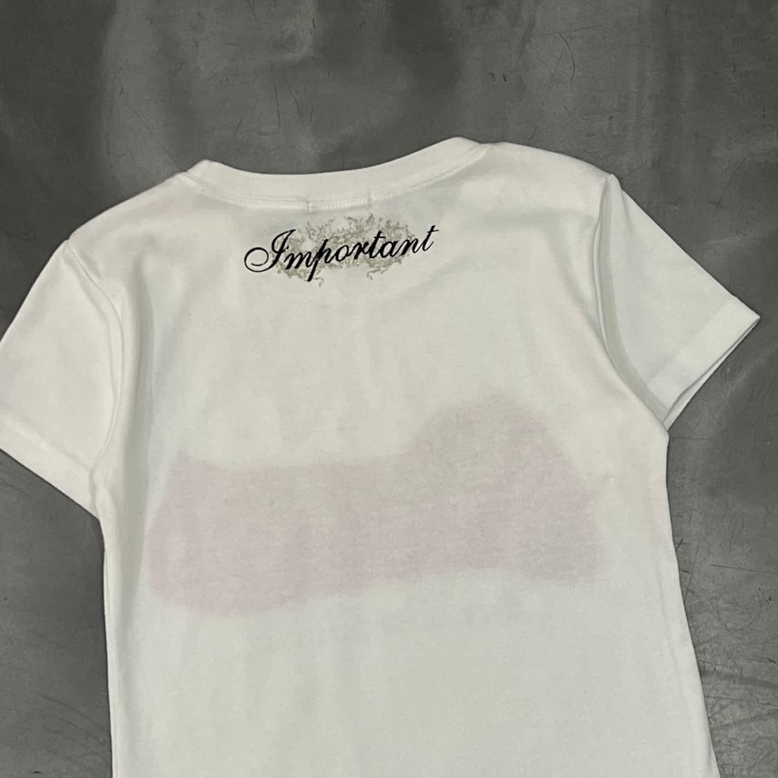  펑크 큐빅 레터링 반팔티 y16233 상품이미지5