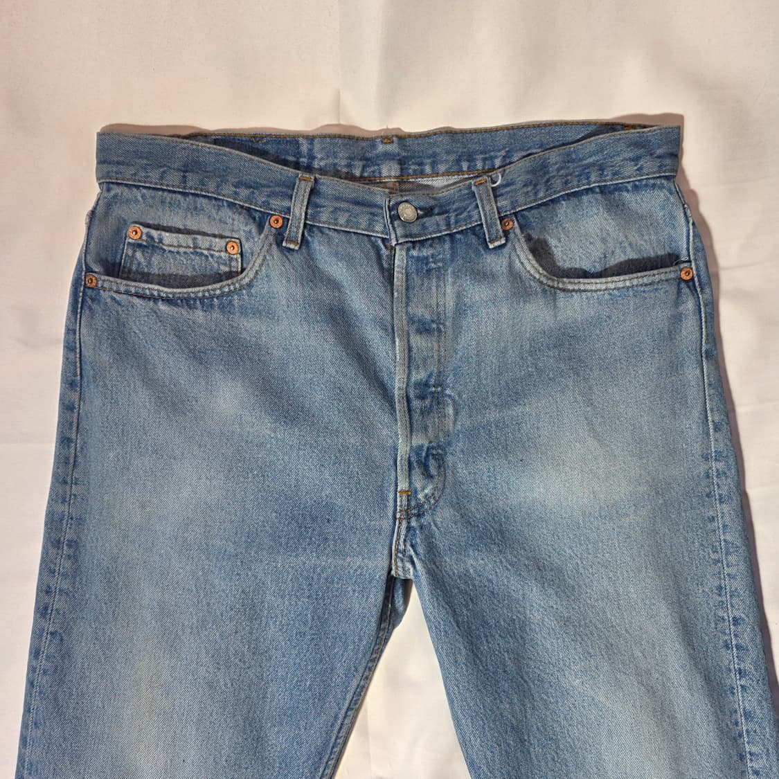 [W38L30]90s 리바이스 USA 501XX 데님팬츠 상품이미지2