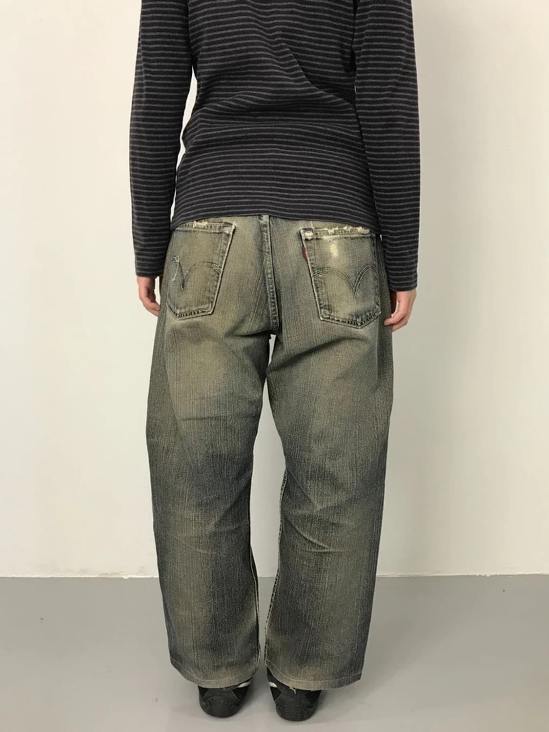 LEVI'S 503 Washed Denim Jeans 상품이미지1