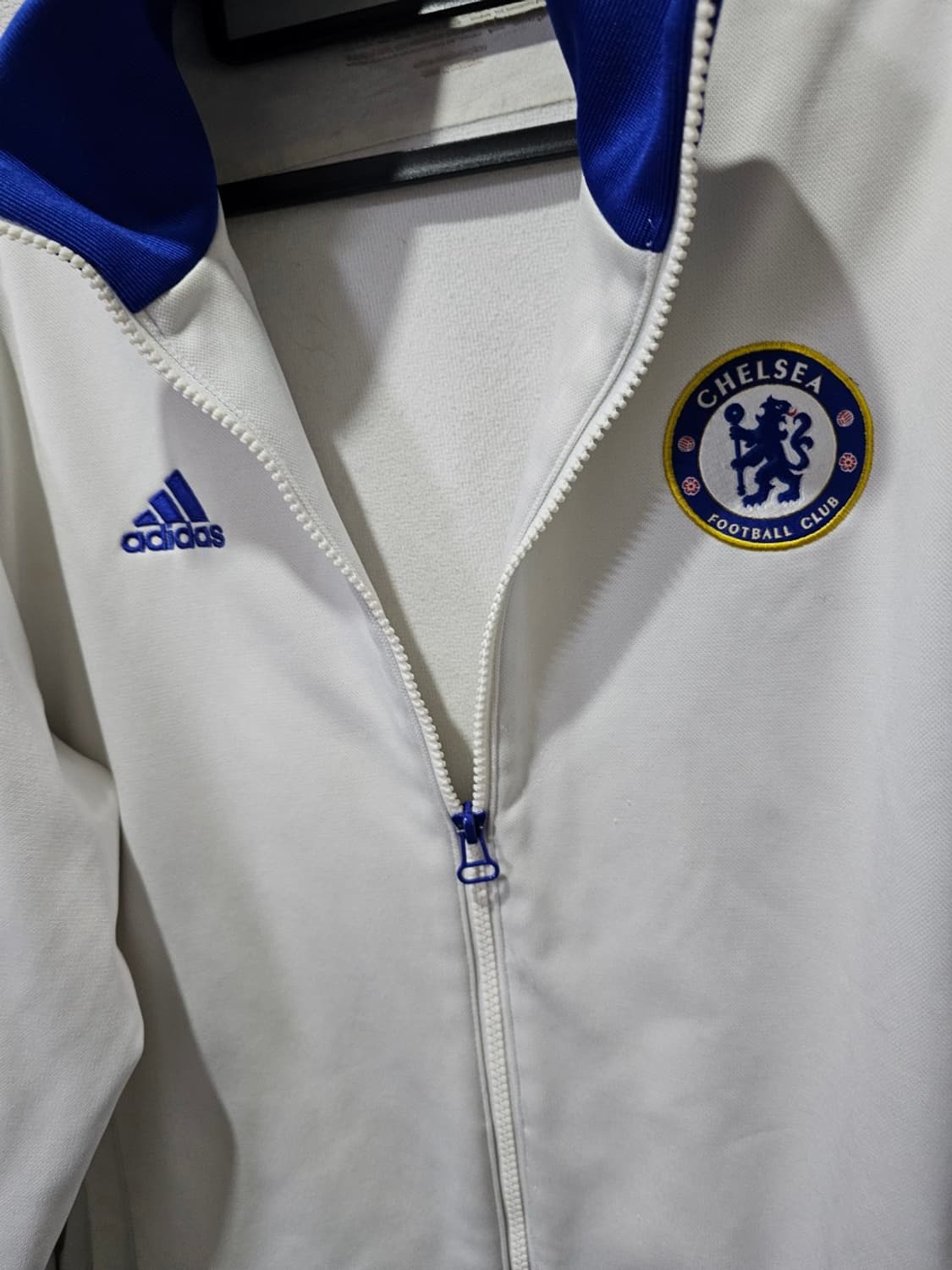 아디다스 첼시 흰파 트랙탑 져지집업 95~100 M~L 상품이미지2
