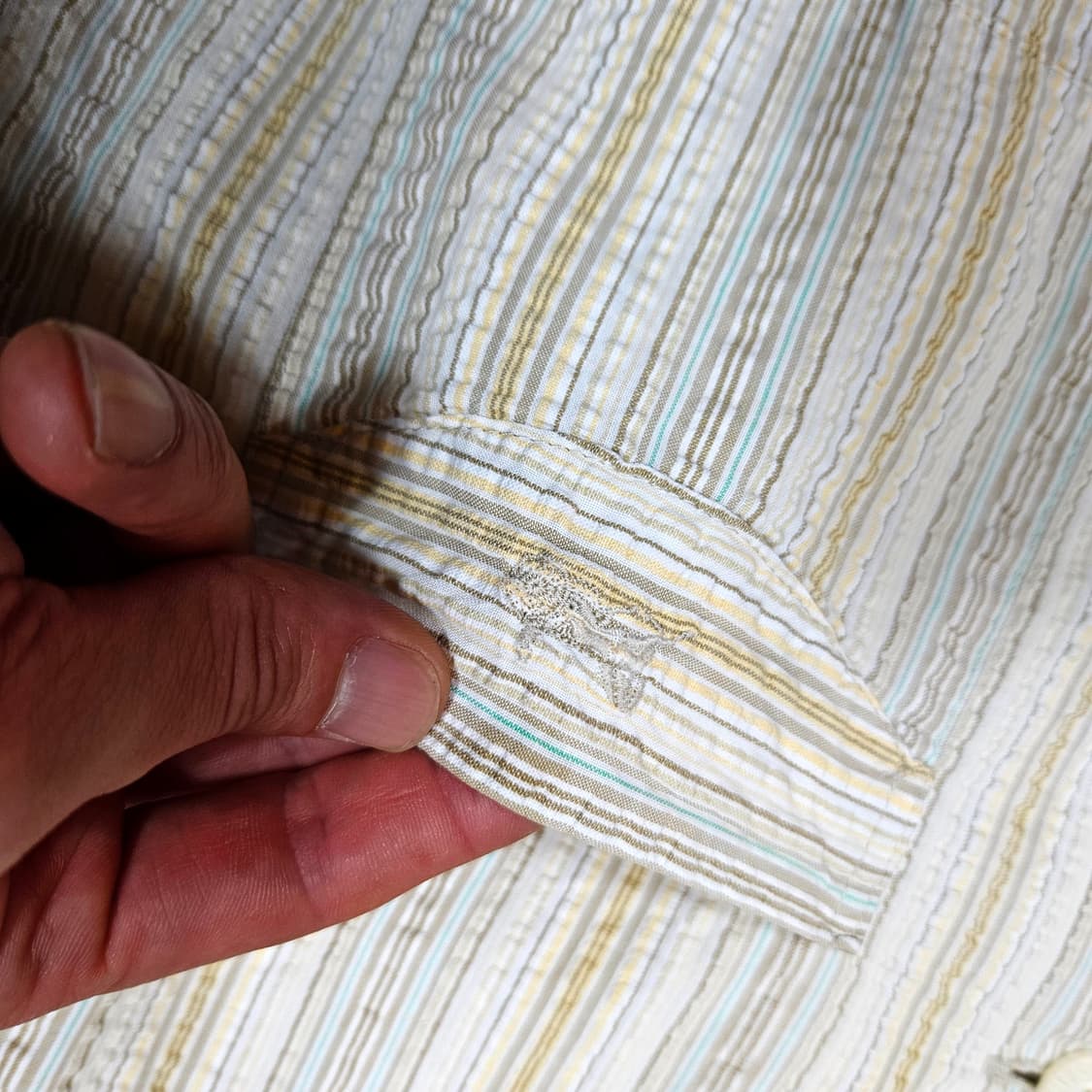 셀린느(CELINE) in Japan 빈티지 스트라이프 파자마 M 상품이미지2