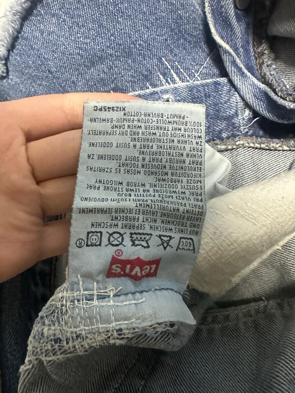 리바이스 데님 팬츠 상품이미지6