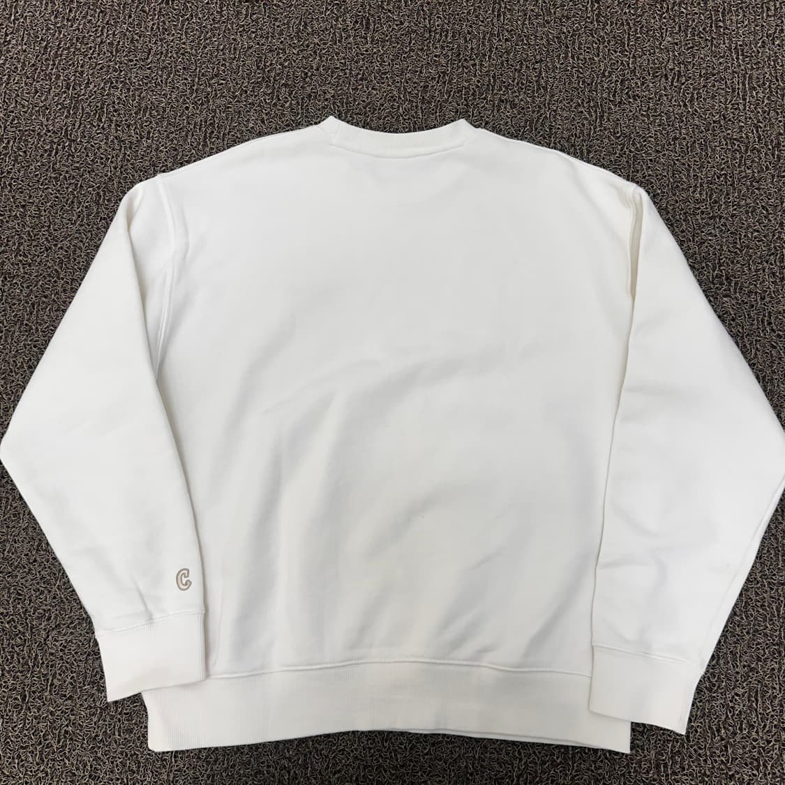 커버낫 맨투맨 아이보리 M 상품이미지5