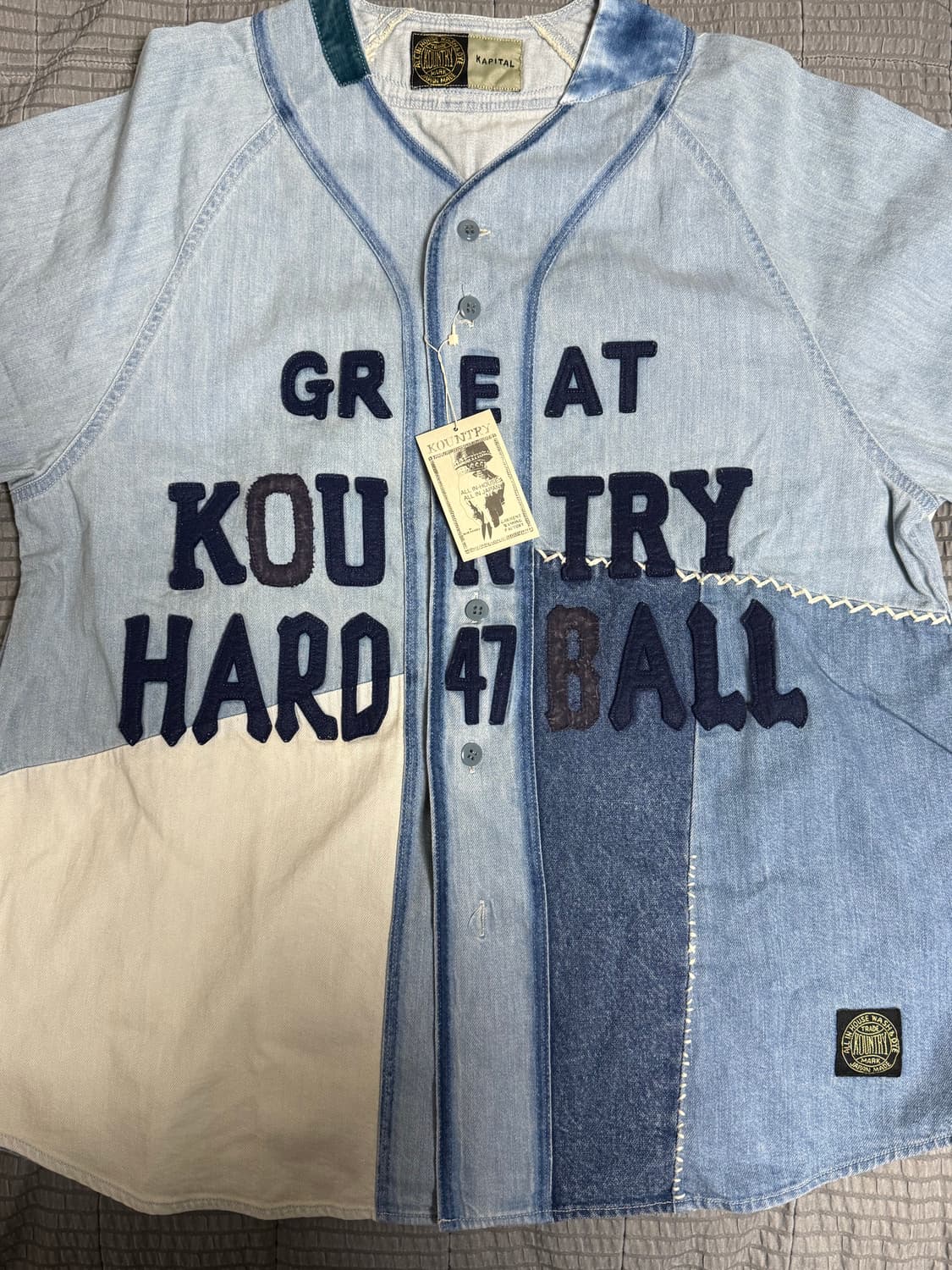 [4] 캐피탈 Great Kountry 베이스볼 셔츠 상품이미지4