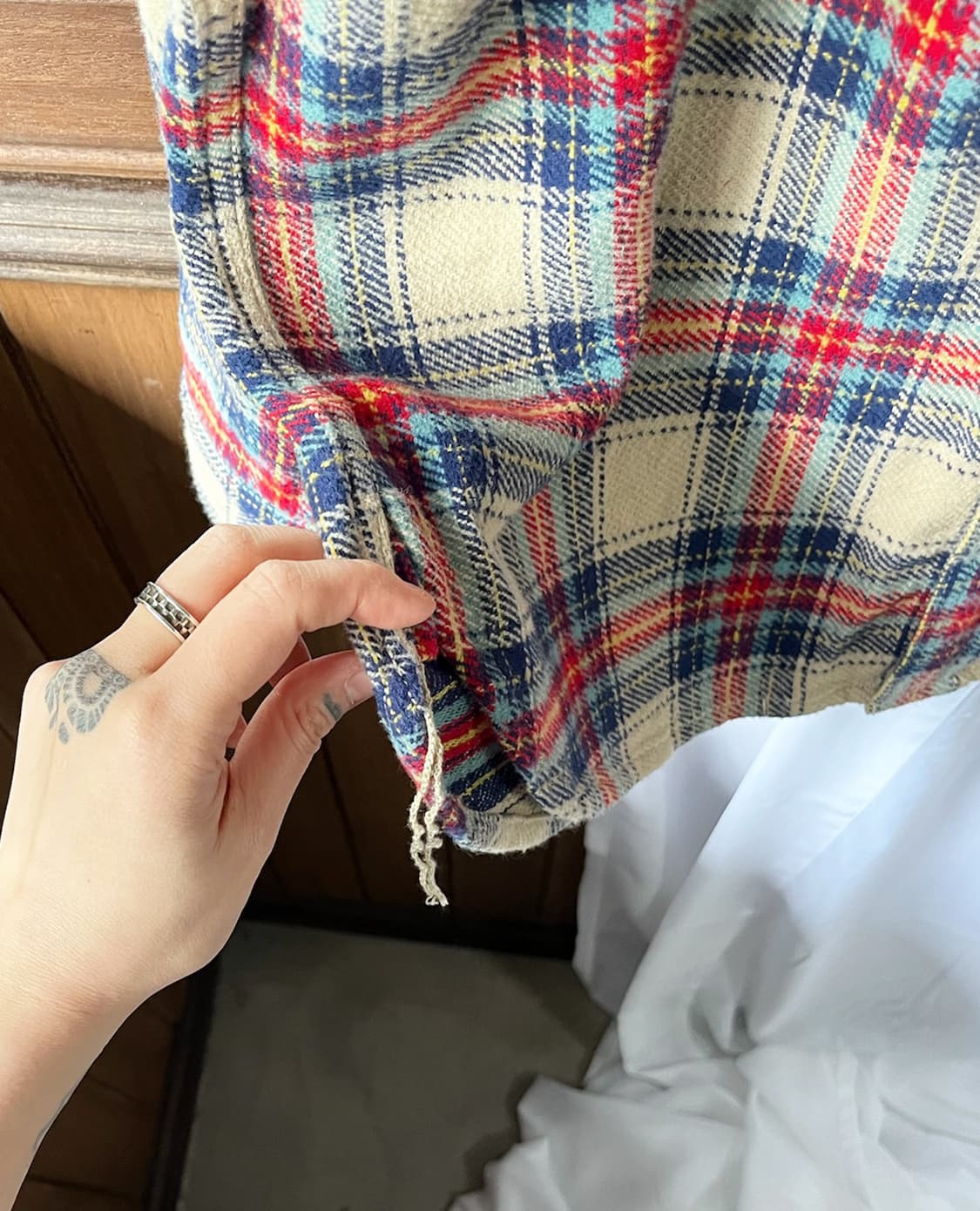 BEAMS BOY exclusive fabric check shirt 상품이미지8