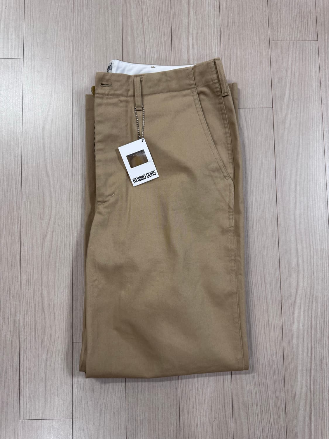 [새제품] 리와인드아워스 CHINO PANTS - 베이지 상품이미지6