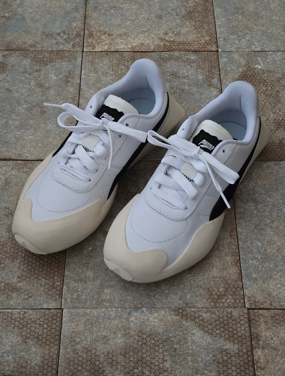 (250)푸마 베이더론 클린 화이트 상품이미지1