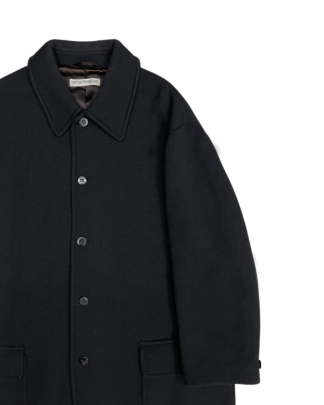 엠포리오 아르마니 울 커버올 코트 상품이미지5