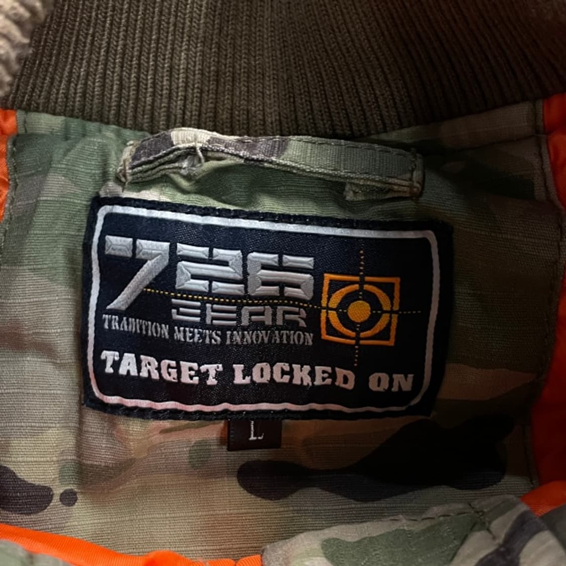 100 726 카모플라쥬 택티컬 항공점퍼 상품이미지3