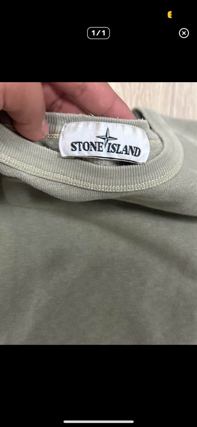 (급처)스톤아일랜드 맨투맨 22ss 올리브색상 상품이미지3