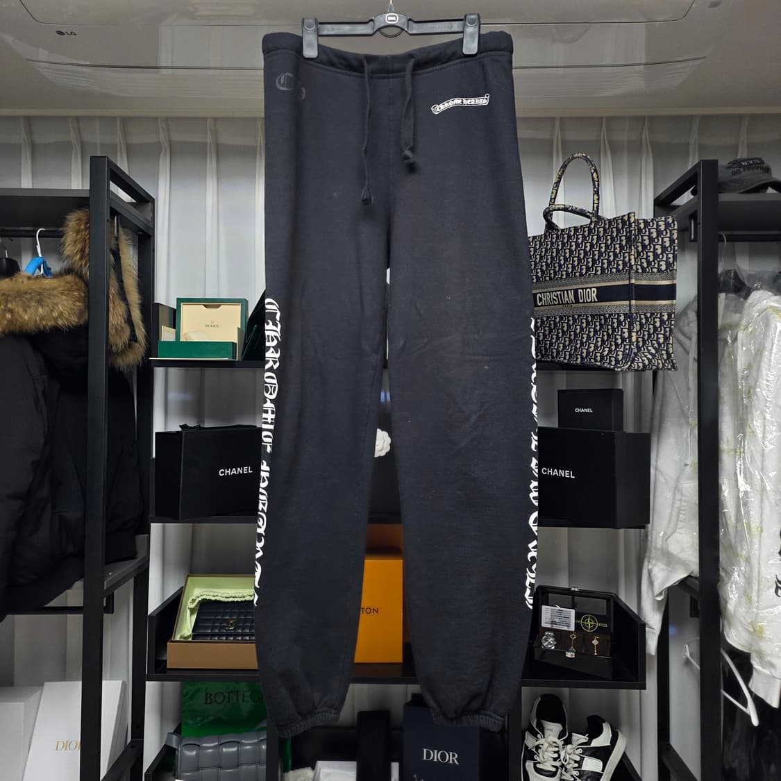 {클로젯}[M][백화점판]크롬하츠 스크롤 스웻팬츠 상품이미지1