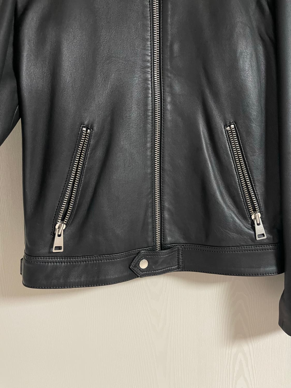 더 쿠플스(The Kooples) 램스킨 양가죽 싱글 자켓 97 상품이미지3