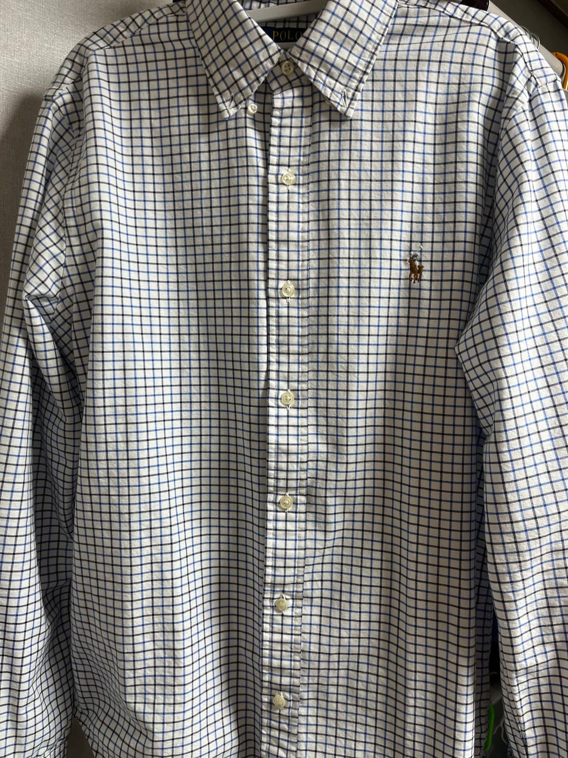 폴로 클래식핏 태터솔 옥스포드 셔츠 상품이미지1