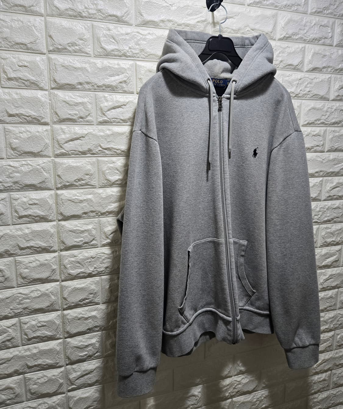 폴로 랄프로렌 기모 후드집업 XL 상품이미지3