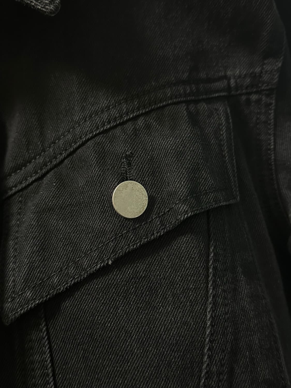 지즈루이스 블랙 데님자켓 M 상품이미지6