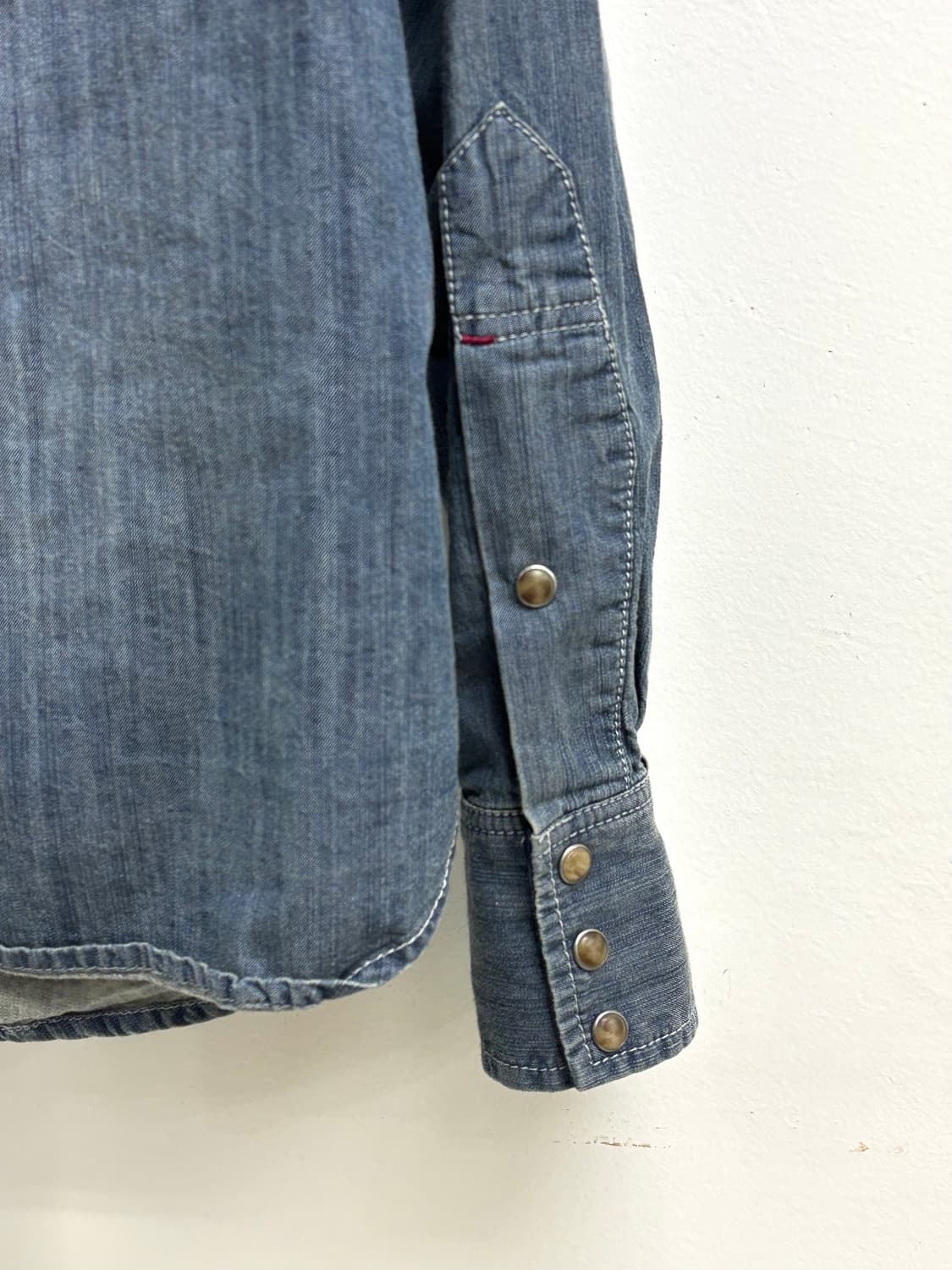 빈티지 데님 웨스턴 셔츠 상품이미지8