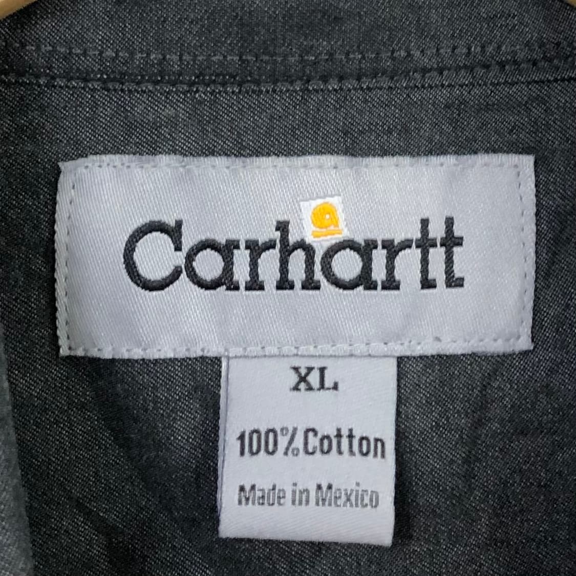 XL 칼하트 데님 셔츠 상품이미지3