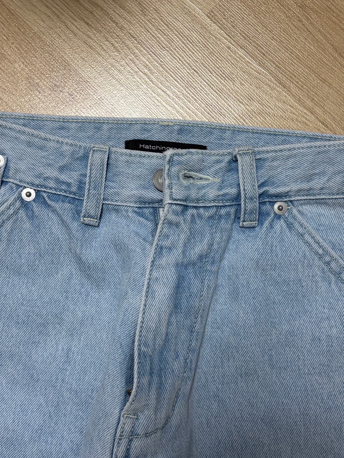 해칭룸 Curve Jeans Light Blue 상품이미지2