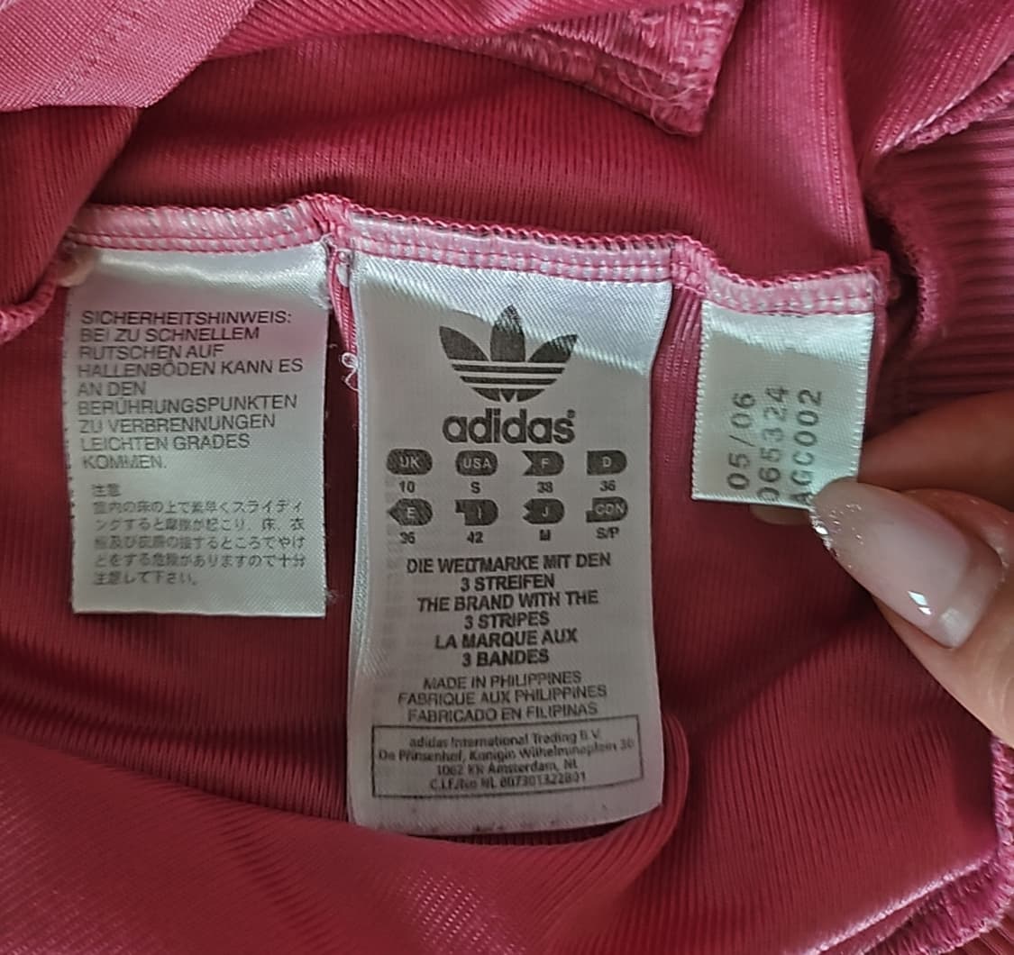 아디다스 딸기우유 핑크 구파 져지 상품이미지8