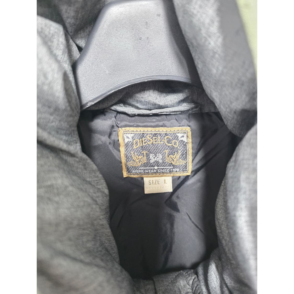 택포) 디젤 Diesel Co. 패딩 자켓 L 상품이미지2