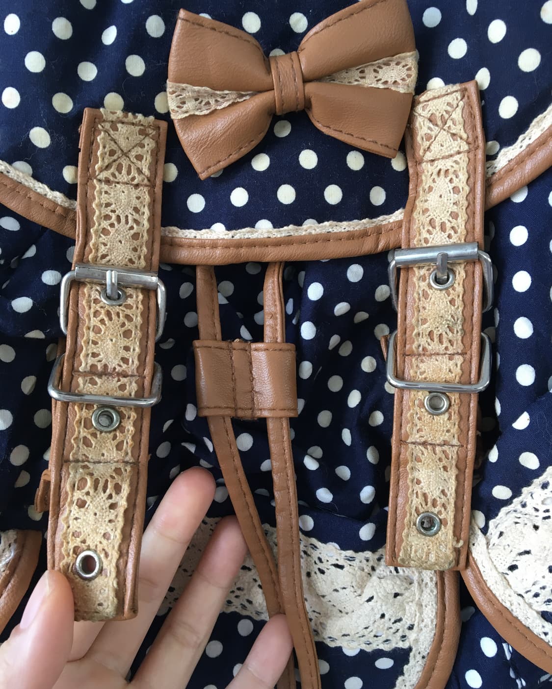  dot pattern bagpack 상품이미지8