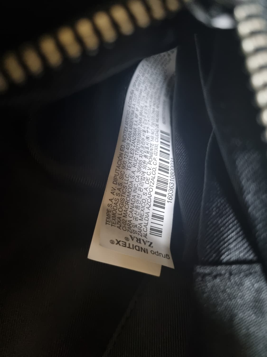 자라 락커 토트백 블랙 상품이미지5