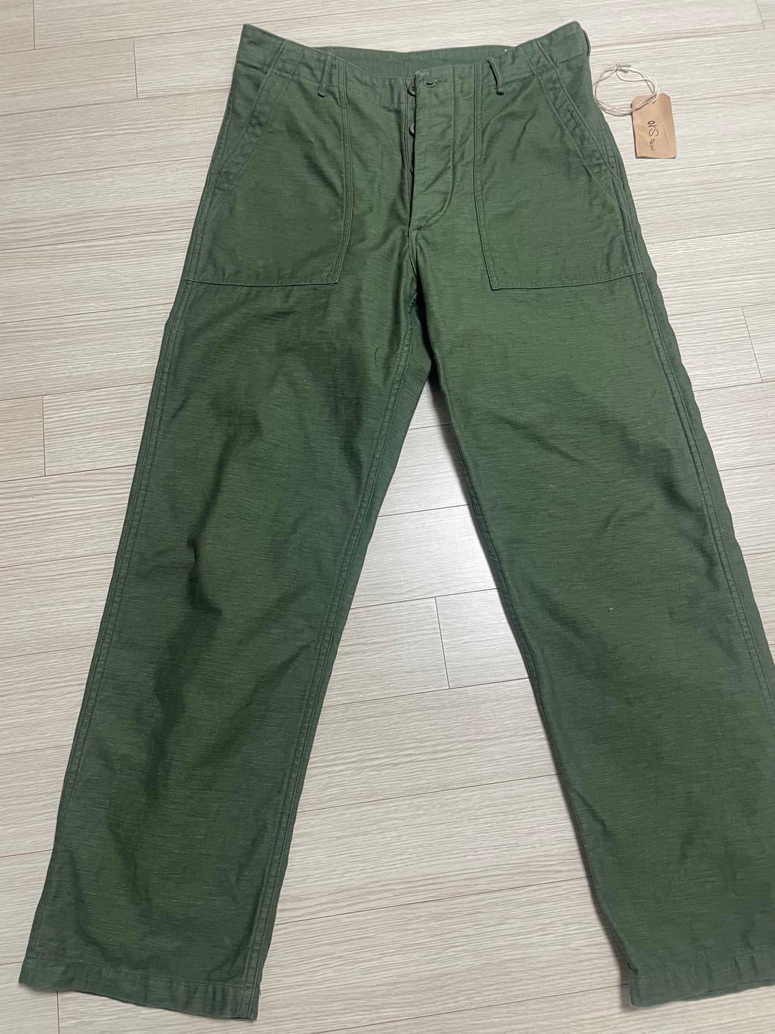 오어슬로우 레귤러 퍼티그팬츠 오리지널핏 FATIGUE PANTS 사이즈3 상품이미지1