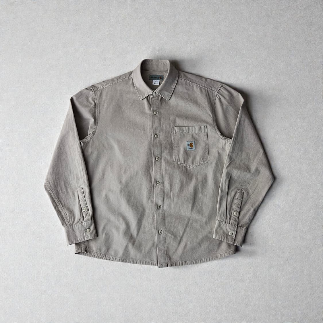 FR칼하트 면 정핏 긴팔셔츠 L 상품이미지1