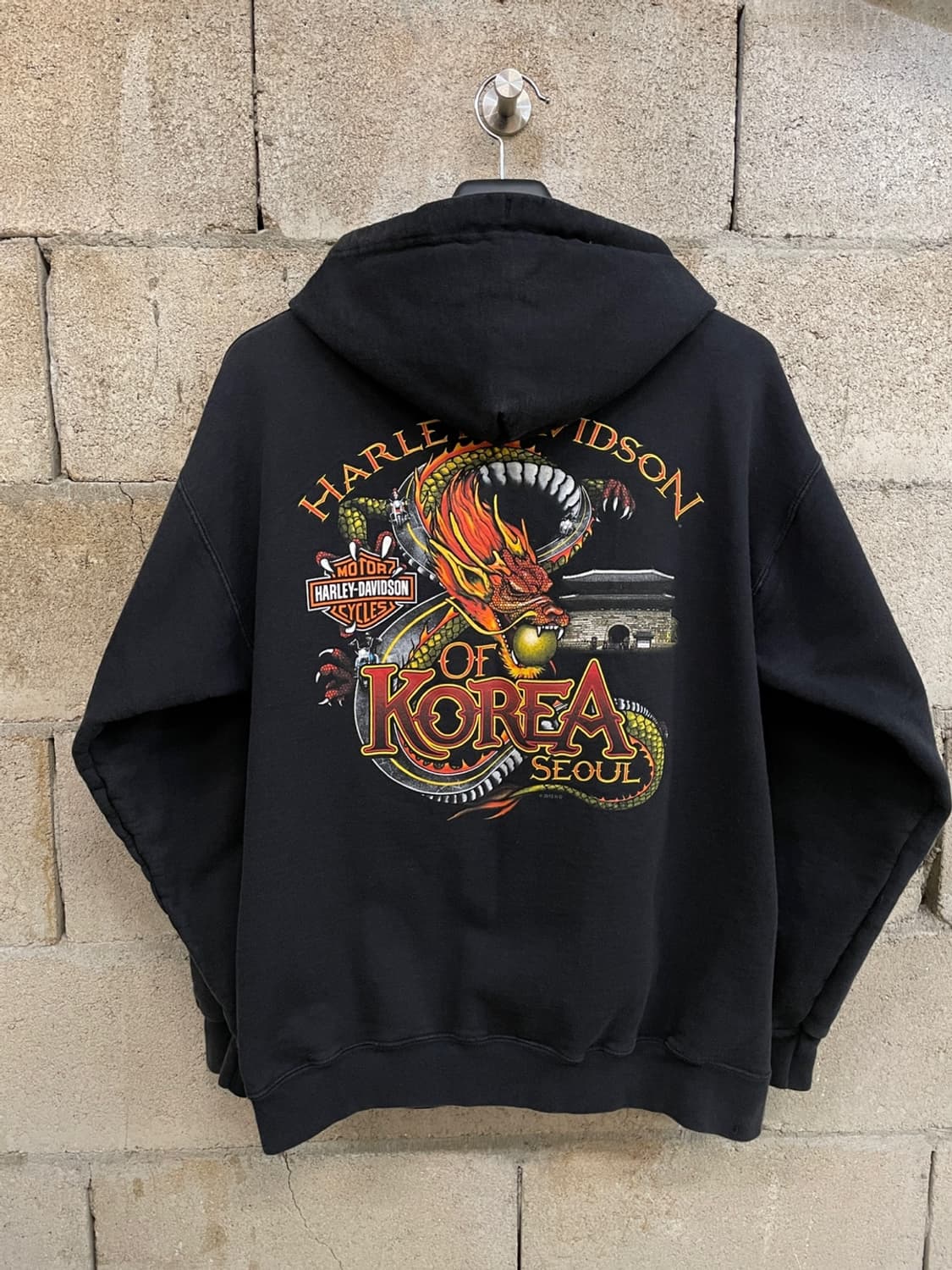 할리 데이비슨 서울 후드집업 상품이미지4