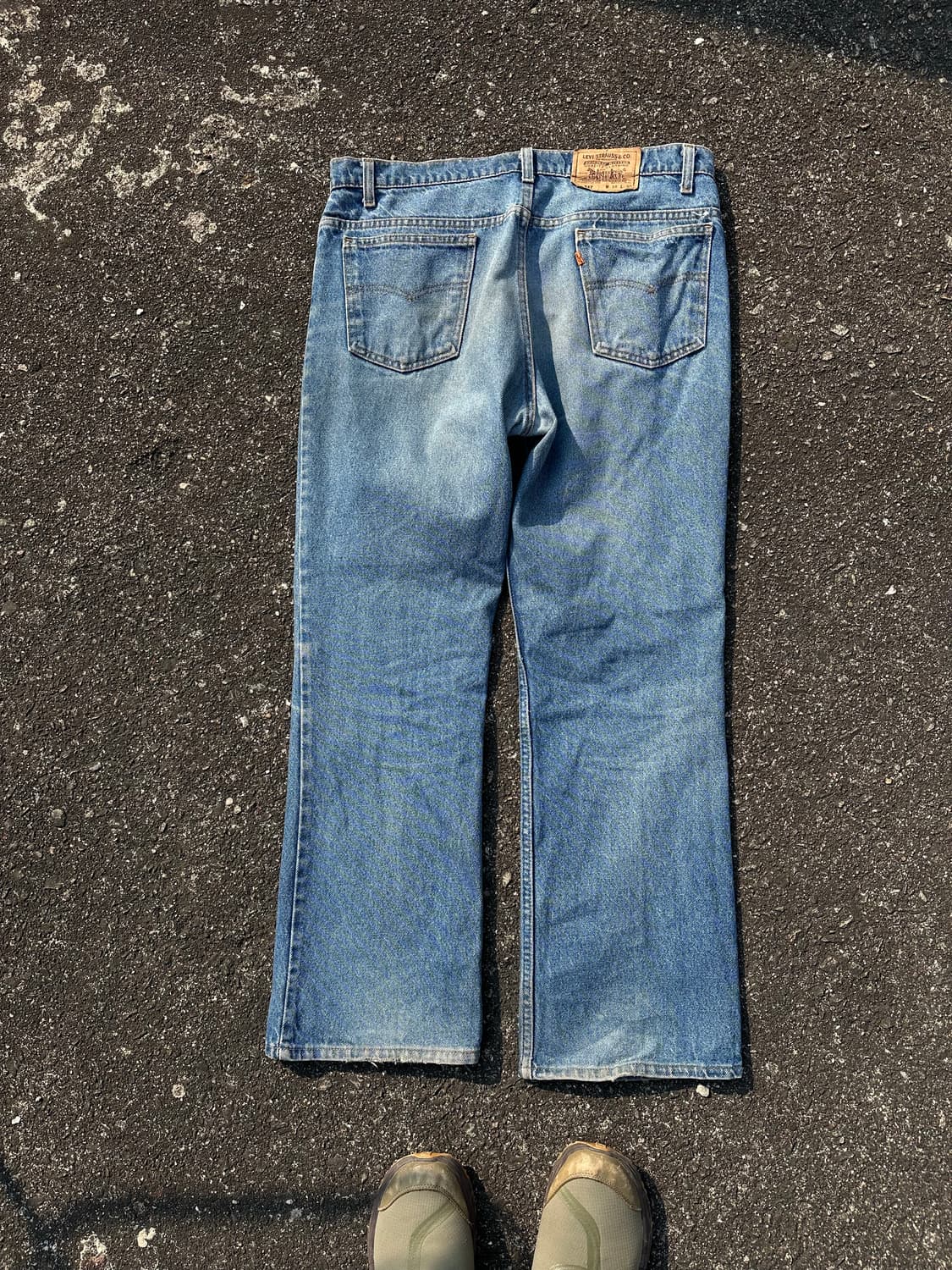 90s 미제 Levi's 517 리바이스 플레이핏 부츠컷 38x30 상품이미지8