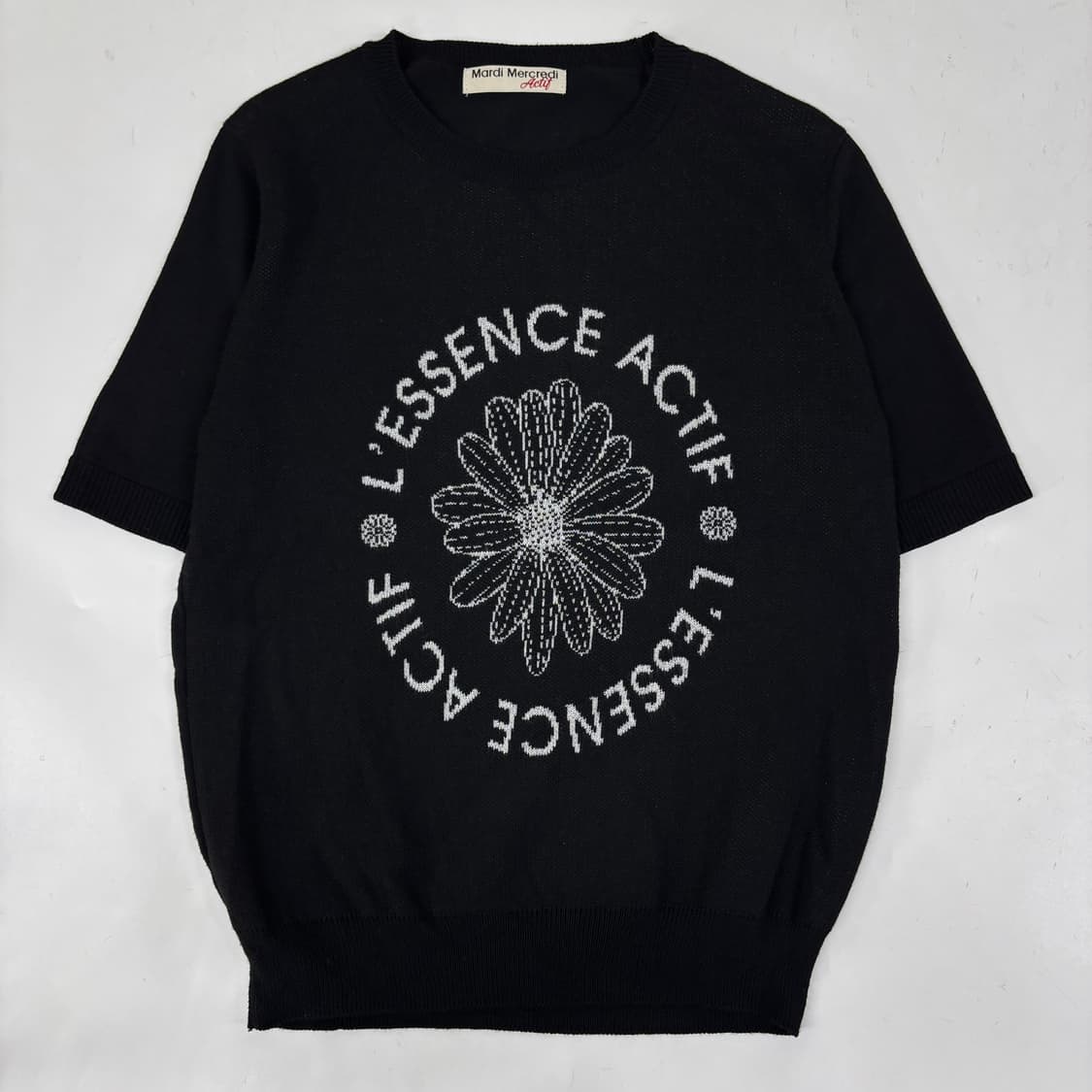 마르디 메크르디 반팔 니트 상품이미지4