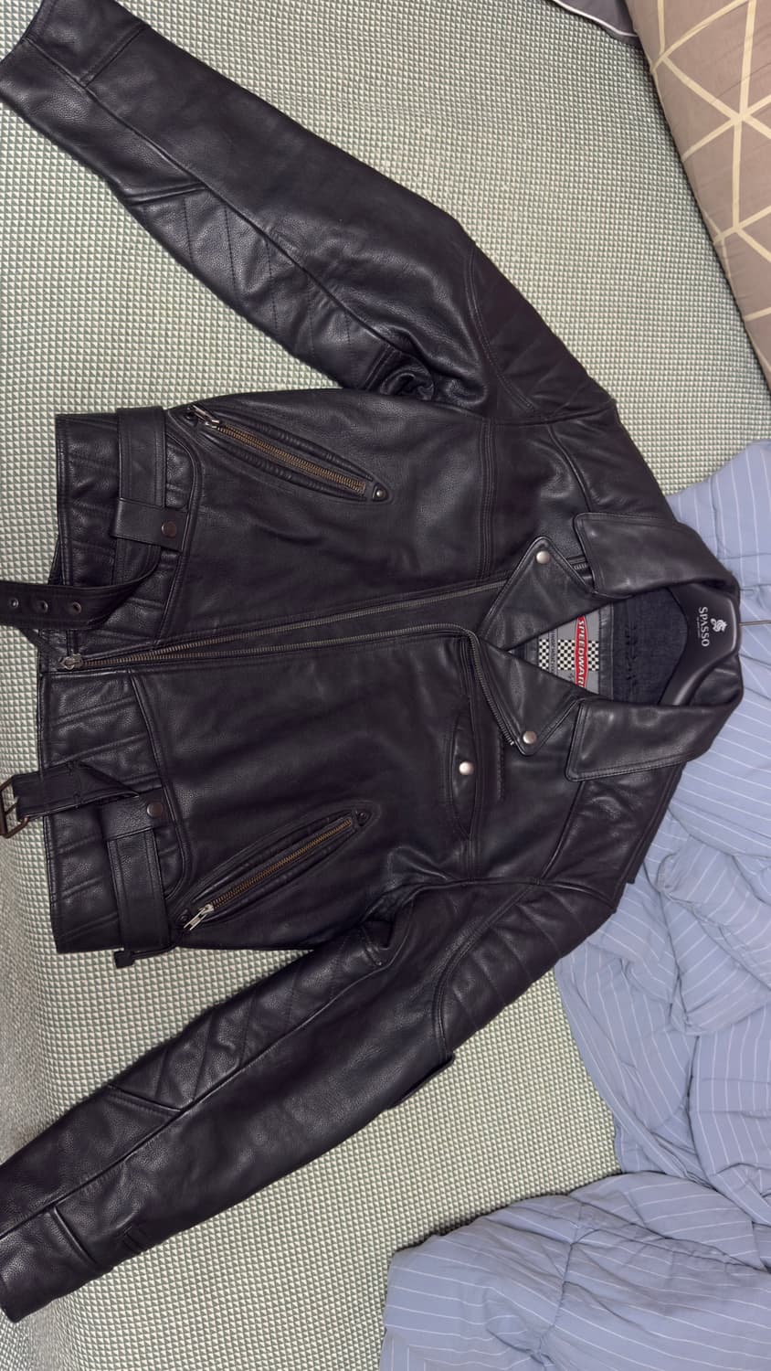 하인 게리케 Hein gericke 라이더 가죽자켓 블랙 L 상품이미지1