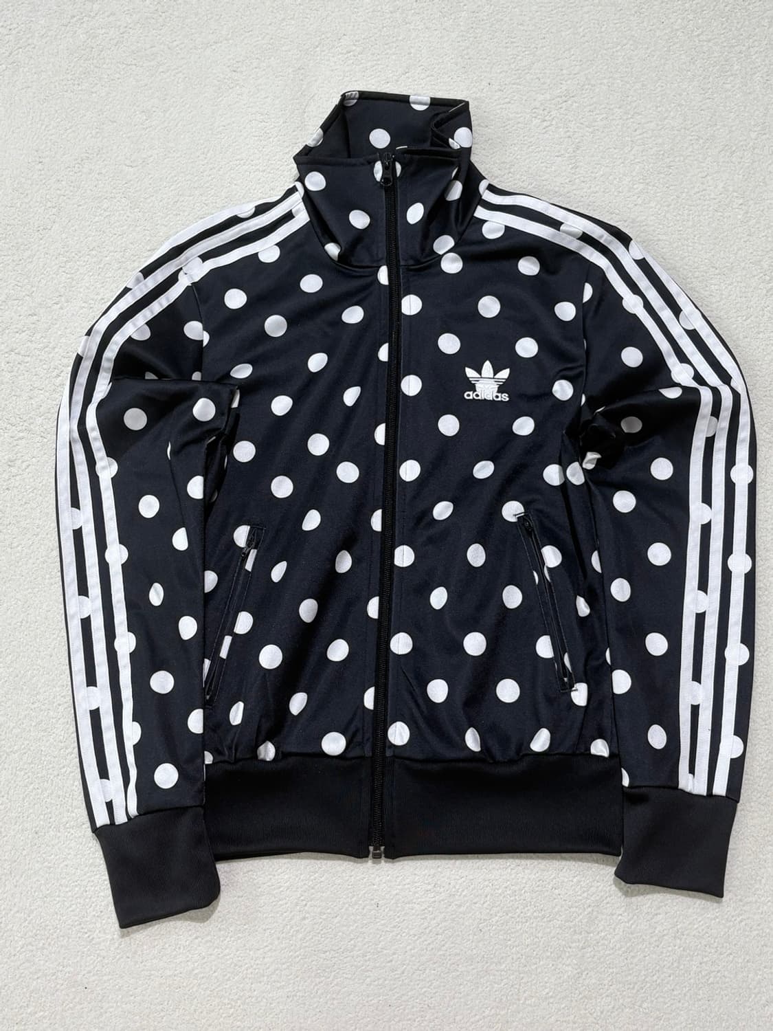 아디다스 파이어버드 땡땡이 도트 검흰 블랙 화이트 져지 85 상품이미지2