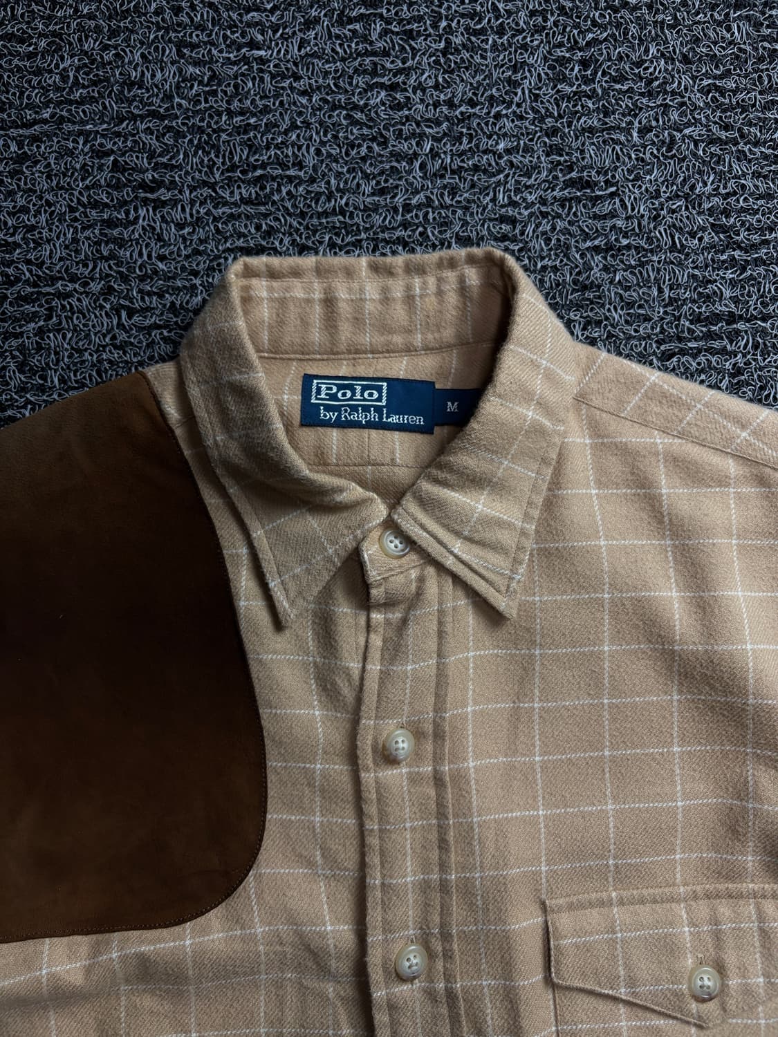 폴로 랄프로렌 아메카지 숄더 패치 패턴 워크 셔츠 1560 상품이미지3