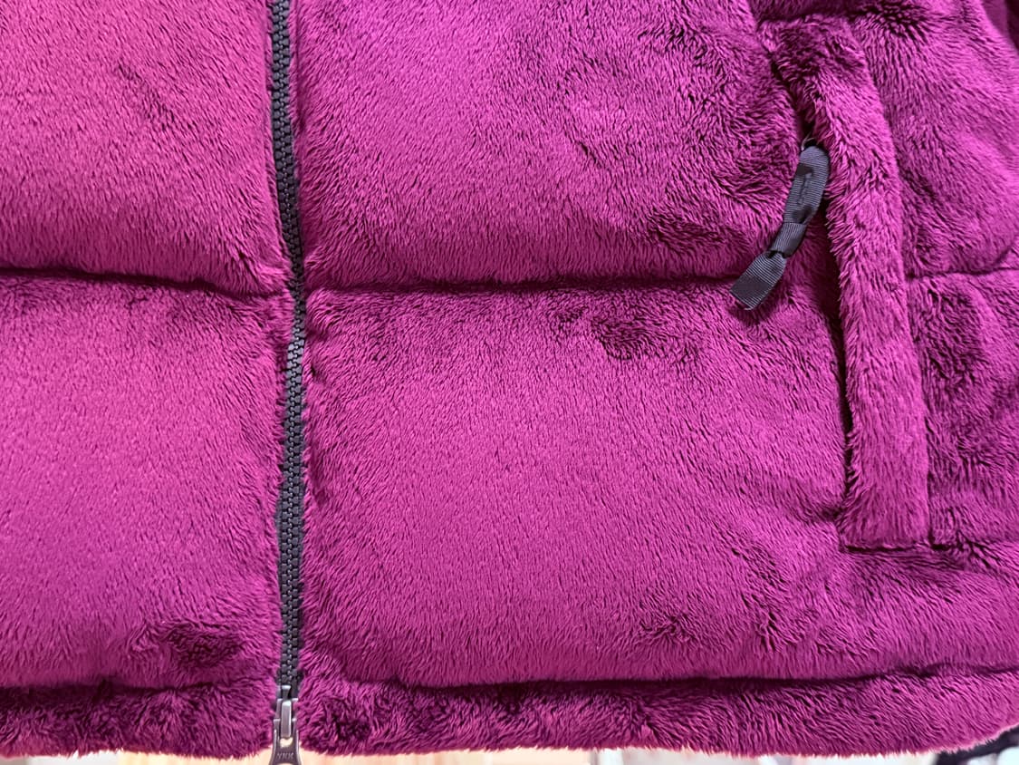 노스페이스 벨루어 눕시 벨벳 숏패딩 여성용 95(M) 상품이미지6