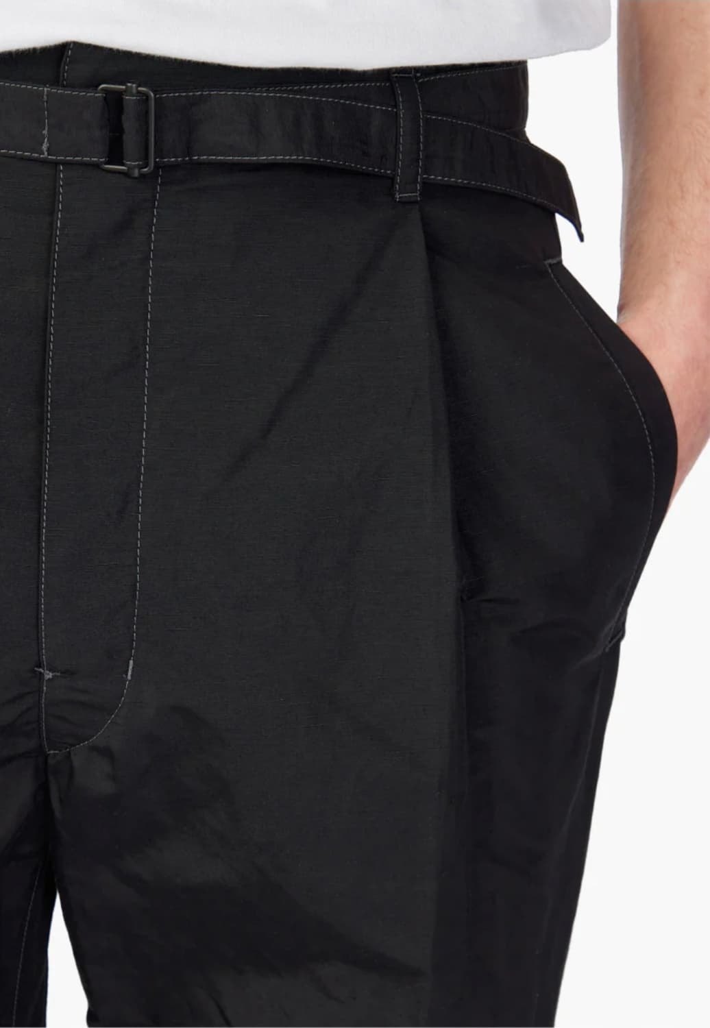 르메르 벨티드 이지팬츠 블랙 50 상품이미지2