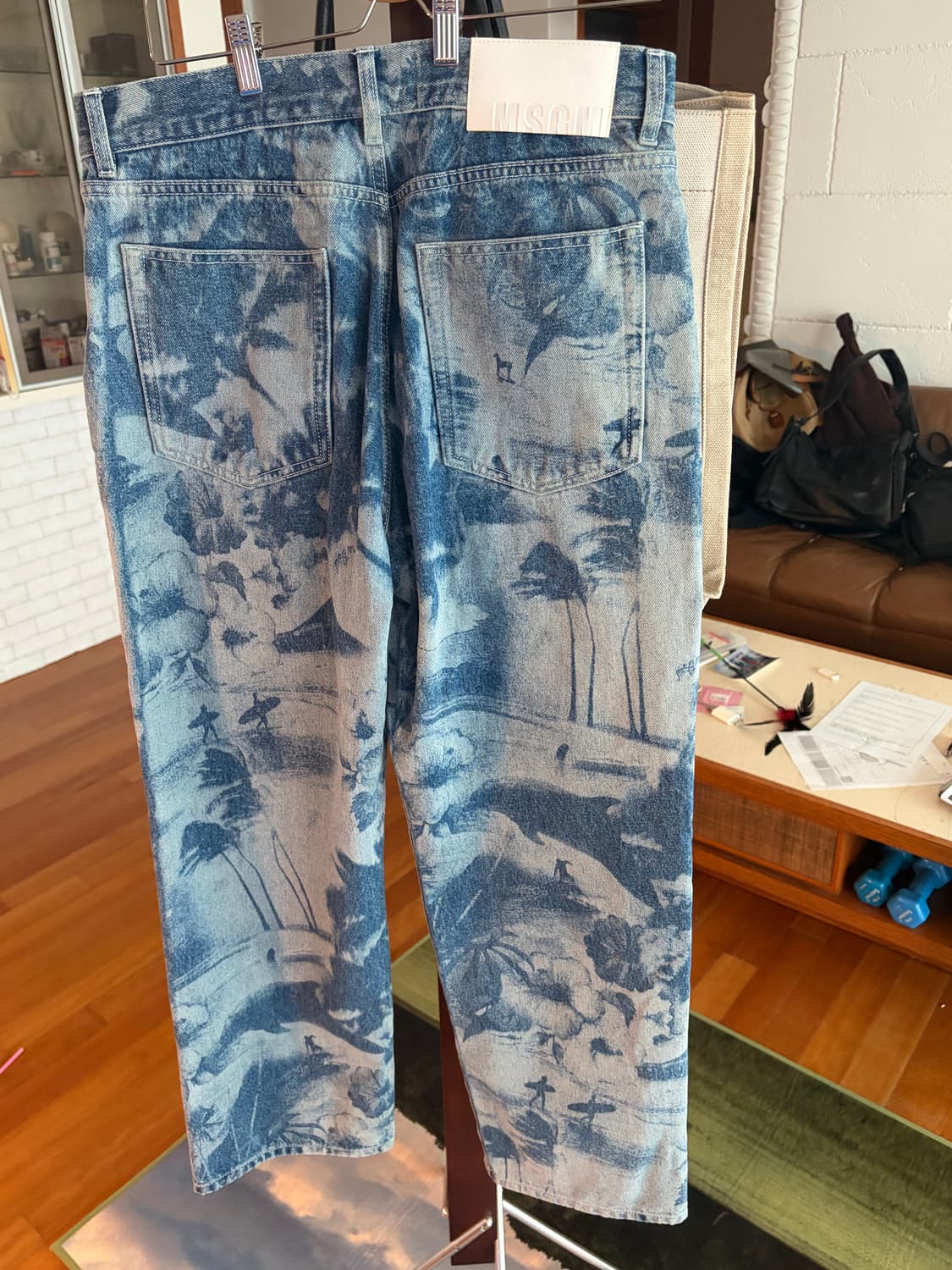 msgm 데님팬츠 상품이미지2