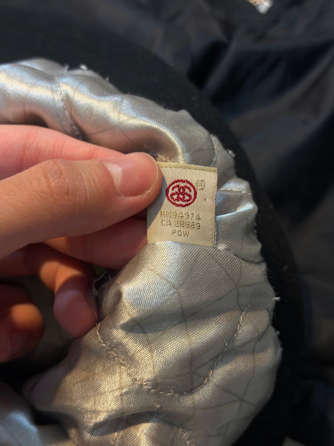 00s 스투시 아카이브 MA-1 플라이트 봄버자켓 블랙 상품이미지8