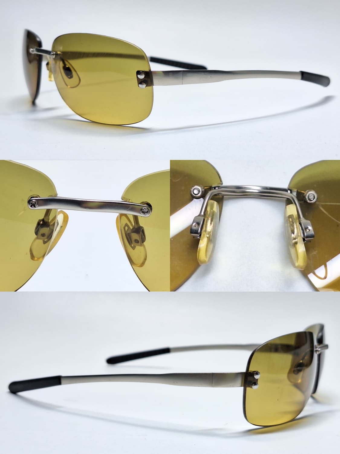 00s 일본 빈티지/무테 선글라스/ 수입 패션 아이웨어 y2k 레트로 상품이미지7