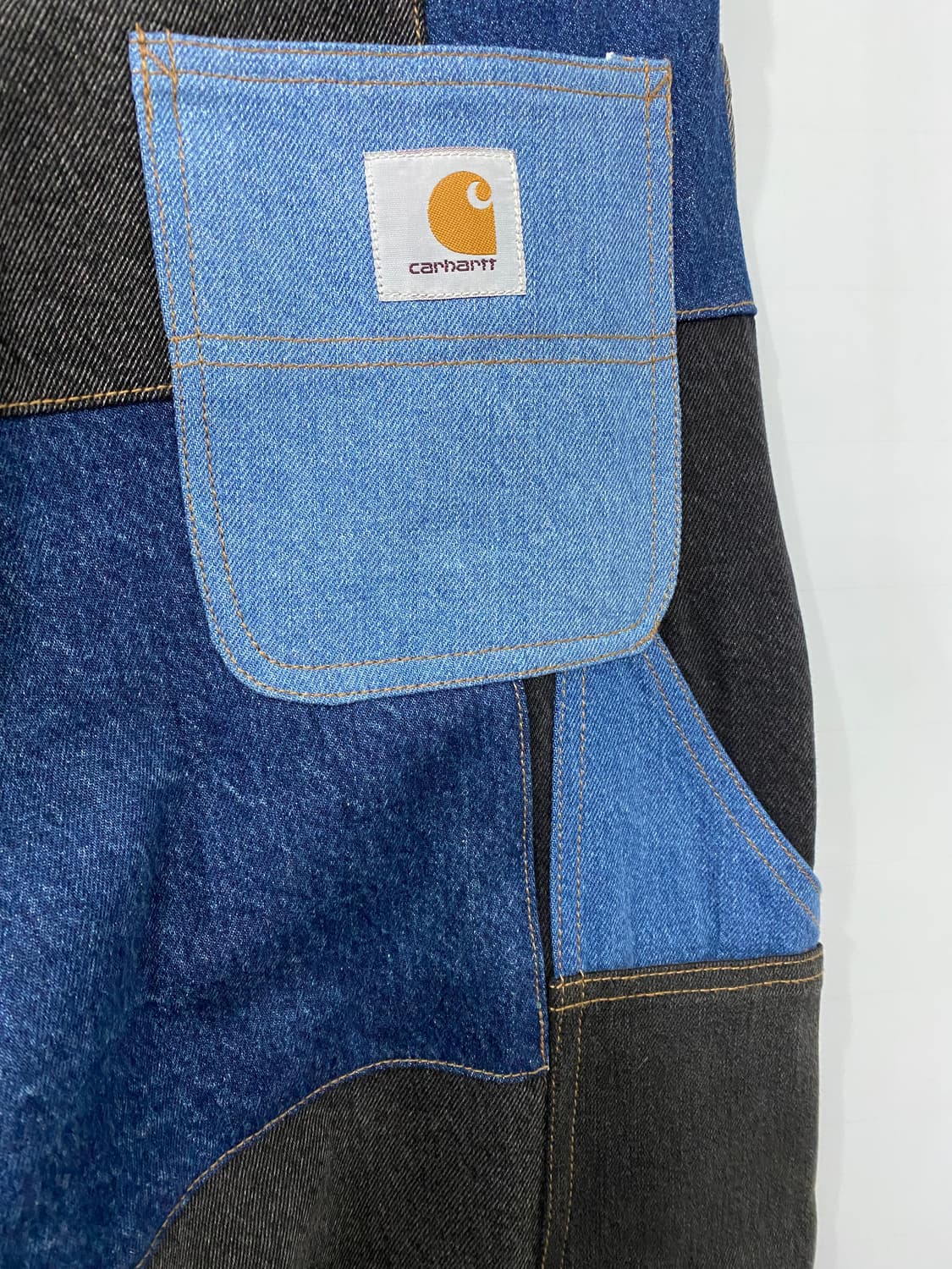 칼하트 로고 커스텀 데님팬츠(M) 상품이미지5