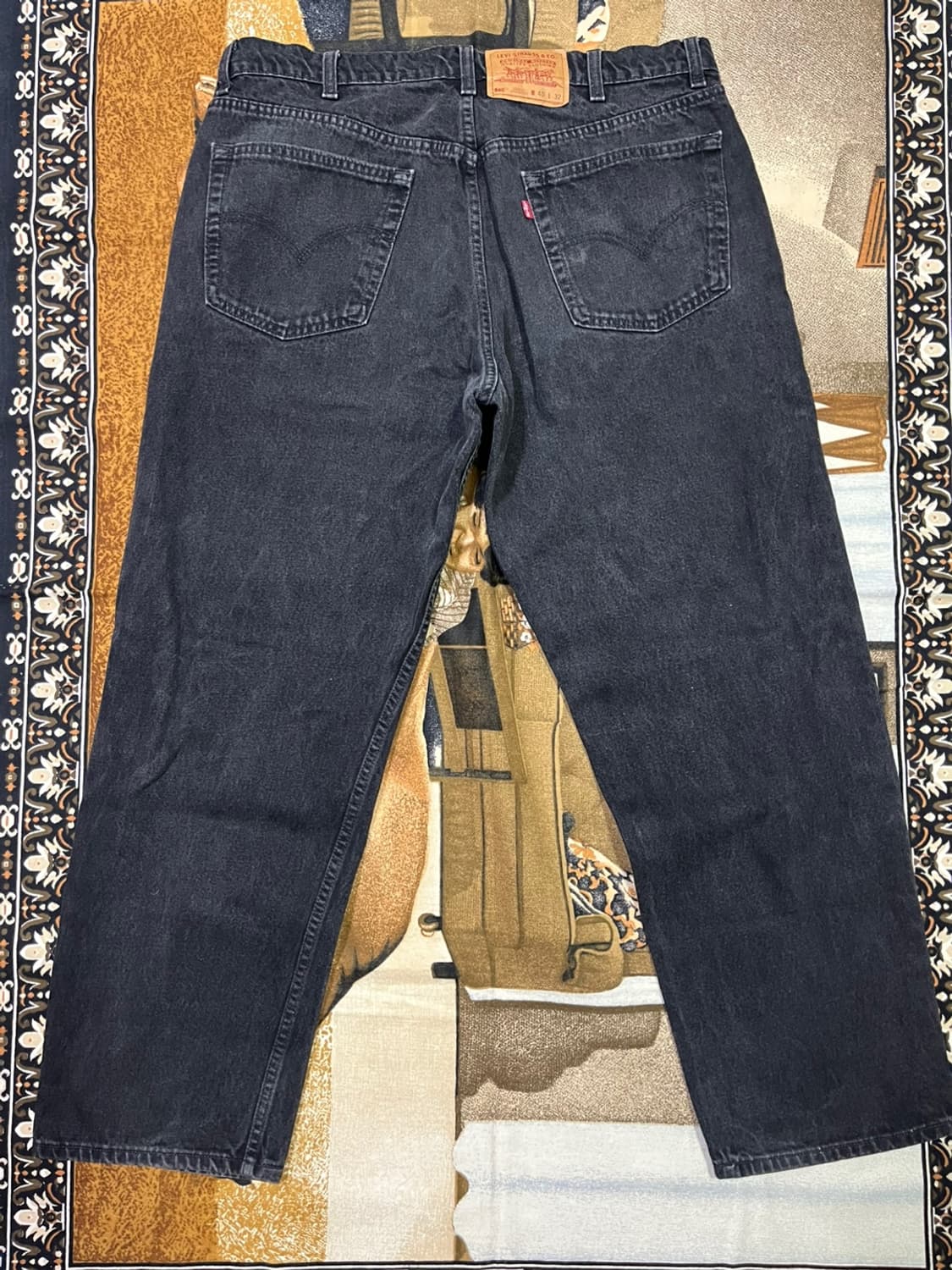 Rare) 90s 리바이스 565 블랙  Canada (38) 상품이미지4