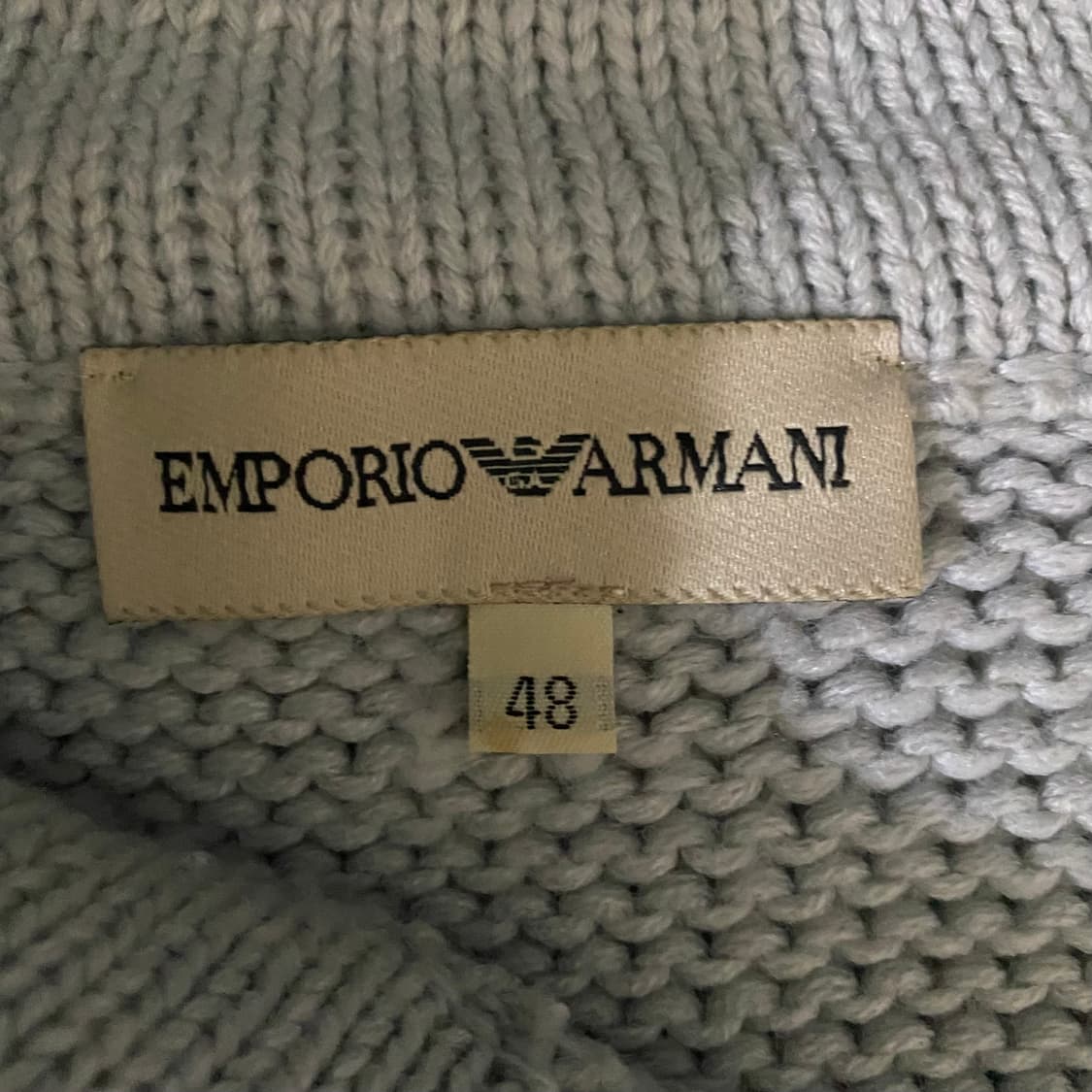 아르마니 지퍼 디테일 니트 48 상품이미지5