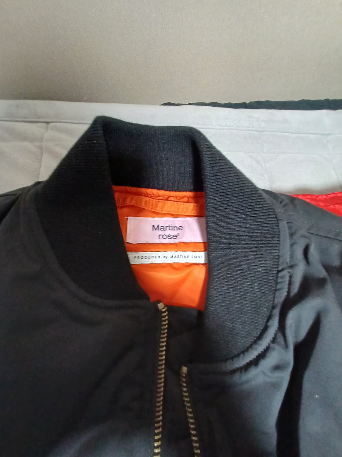 급처) [M] 마틴로즈 클래식 봄버 블랙 21ss  상품이미지4